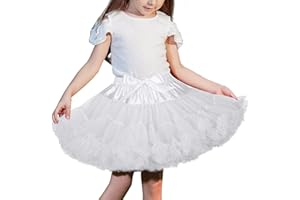 XinChangShangMao Girl's Petticoat, Baby Girls Soft Tutu Skirt Fluffy Pettiskirt Princess Ballet Dance Skirts
