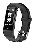 GRV No Bluetooth Pedometer Watch Fitness Tracker No