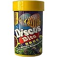 AQUAVITHA Discus Fish Bits Food (1.5 Oz), Balanced Diet, Support Health, Floating Fish Food, Discus Fish Food, Bits for Discus, Discus & Tropical Fish