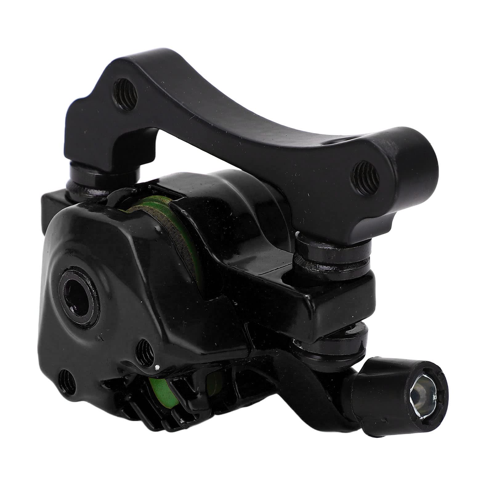 CHICIRIS Electric Scooter Brake Disc Device, Electric Scooter Brake Caliper Aluminum Alloy Right Side for Replace Part (Black)