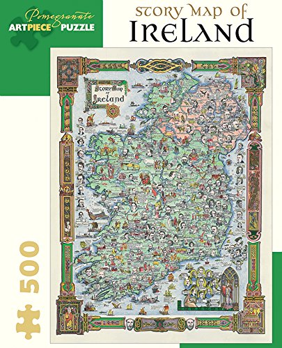 Story Map of Ireland 500-piece Jigsaw Puzzle
