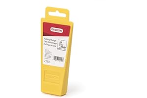 Oregon Felling Wedge 5.5 inch, Lightweight and Durable Tree Wedge for Safe Felling with Stabilizing Serrations, Yellow