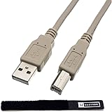 Huetron USB Printer Cable for HP DeskJet 3050 with a Free Huetron Cable Tie