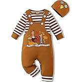 VINUOKER Baby Boy Thanksgiving Day Clothes Infant My First Thanksgiving Day Outfit