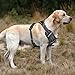 Large Dog Harness,Creaker No Pull Adjustable Pet Reflective Oxford Material Soft Vest Harness for Large Dogs