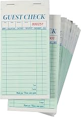 Juvale 10 Pack Restaurant Server Note Pads Carbon Copy Guest Checks Waiter 500 view 1