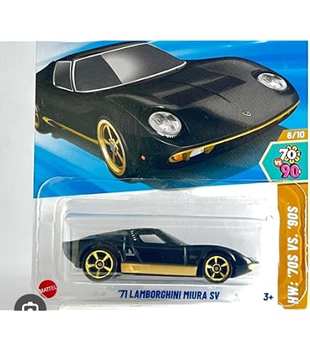 ミニカー PMA Lamborghini Miura Amazon.com: Matchbox Miura P400 S Yellow Heritage Classics Series