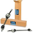 TRQ Front CV Axle Shaft Assembly Set Compatible with 2004-2006 Scion xA xB 2000-2005 Toyota Echo