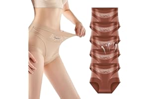 Shapewear Underwear Tummy Control,Women High-Waist Tummy Control Seamless Shaping Panties, Breathable Unique Underwear