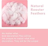 Siliget 150 Pcs White Feathers 5-8cm for Crafts Dream Catcher Decor view 4