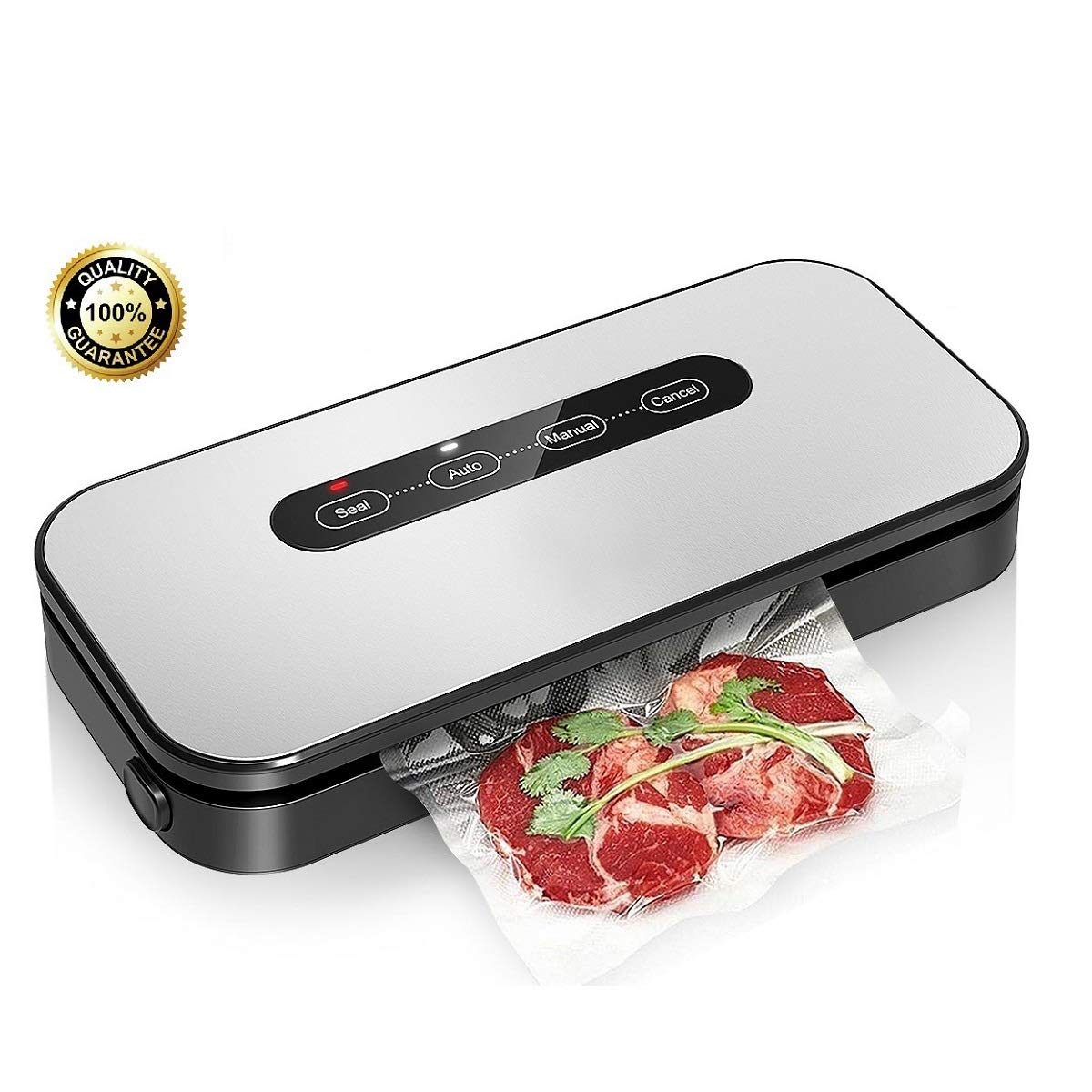 U ULTTY Machine Sous Vide Vacuum sealer avec indicateur Intelligent de