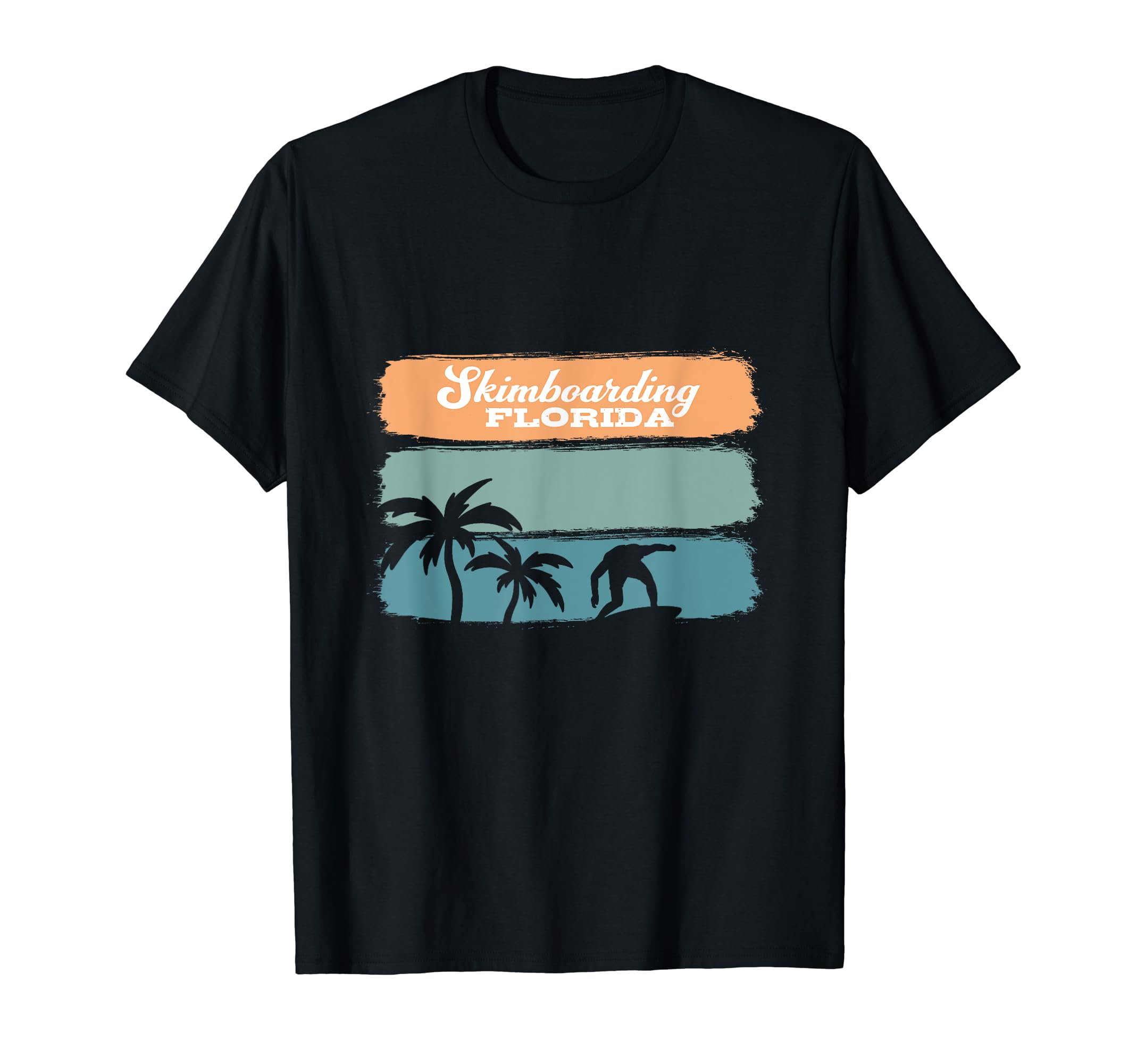 Skimboarding Florida Surfboarding Surfing Beach Lifestyle T-Shirt