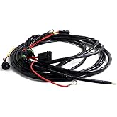 Baja Designs, 640115, LED Light, Black, Harness, OnX6+ (10"-20")/S8 (10"-30") Off/On, Single