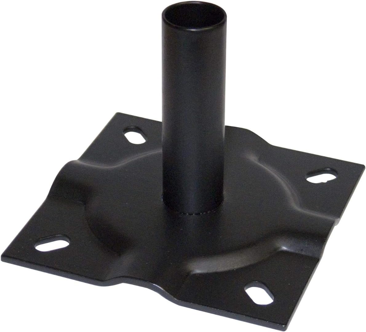 Panacea Fence Surface Mount Bracket Black