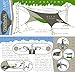 Tarp Shelter by Gnarwhal Gear - 12 x 9 Feet - Waterproof, Lightweight Rain-Fly Kit Perfect for Camping or Backpacking - Essential Hammock Tarp-Tent and Sun Shade Canopy
