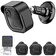 All-New Blink Outdoor Camera Mount, Compatible With Outdoor (4th & 3rd Gen), 360 Degree Adjustable Wall Mount With Sync Module Mount, Cameras Not Included (3Pack, Black)