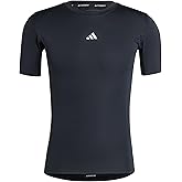 Adidas Men's Techfit Training T-Shirt, Black, X-Large