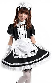 Beesclover Cute Maid Clothes Fancy Cosplay Role Play Uniforms Anime Costume Women Sexy Lingerie Dress Black L Amazon Ca Luggage Bags