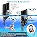 KUSKY Full Face Snorkel Mask [2018 Upgrade] New Foldable Snorkeling Mask with Detachable Camera Mount Pivot Arm and Earplug, 180° Large View Easy Breath Dry Top Set for Adults Youths