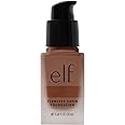 e.l.f. Flawless Satin Foundation, Lightweight & Medium Coverage, Semi-Matte Finish, Vegan & Cruelty-Free, Spice, 0.68 Fl Oz (20mL)