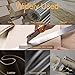 Professional Box Cutter Folding Utility Knife, E-PRANCE Pocket Carpet Knife with 14 Replaceable SK5 Stainless Steel Blades, Easy Release Button, Quick Change and Locking Razor Knife (Gold-Black)