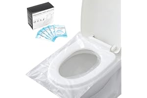 UNAOIWN Toilet Seat Covers Disposable 60 pack for Travel Toilet Seat Cover Friendly Packing for Kids Potty Training and Adult
