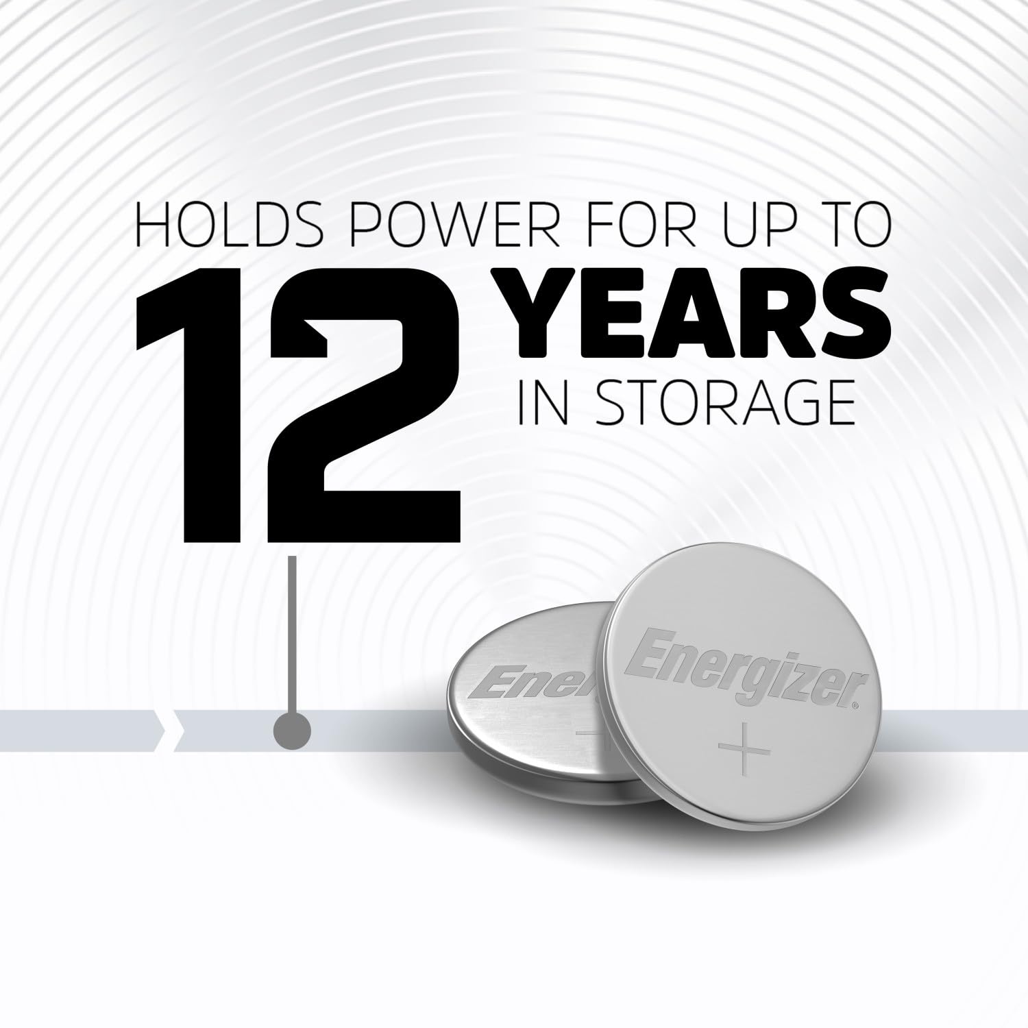 Energizer 2025 Batteries (2 Pack), 3V Lithium Coin Batteries With 3-in-1 Child Shield