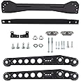 POSENG Rear Lower Control Arm Subframe Brace Tie Bar kit Compatible with Honda Civic EK 1996 1997 1998 1999 2000