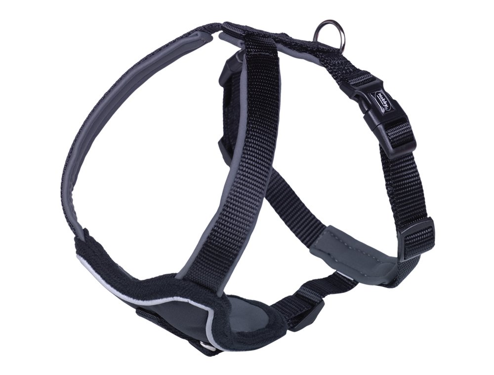 Nobby Classic Preno 80730 05 Comfort Harness, Black/Grey