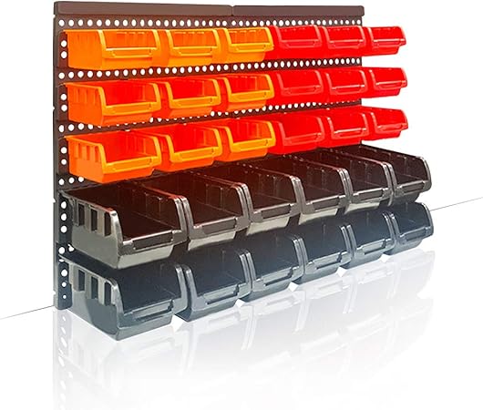 Amazon.com: ARTIPOLY 30 Pieces Wall Mounted Screw Organizer, Garage