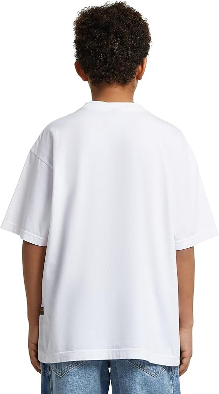 Boys Oversized T-Shirt, Weiß (White D29775-01-110), 16