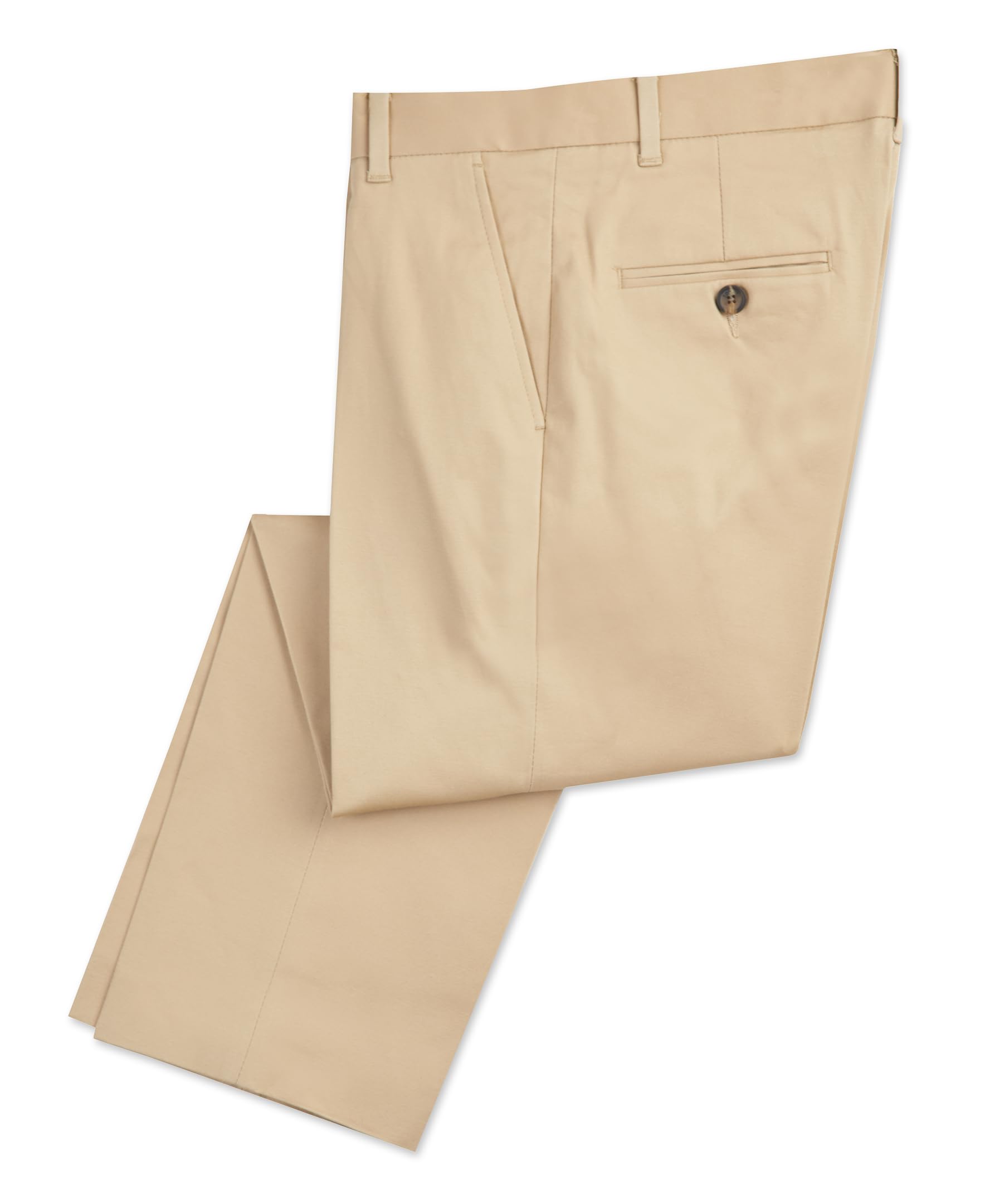Tommy Hilfiger Boy's Flat-front Twill Dress Pant, Straight Leg Fit, Belt Loops & Slant Front Pockets