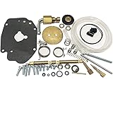 Carburetor Carb Rebuild Kit Compatible With S&S Master Super E 11-2923 Carburetor Rebuild Set Replacement Gaskets O-rings