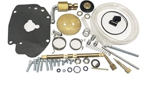 MTUOSALE Carburetor Carb Rebuild Kit Compatible With S&S Master Super E 11-2923 Carburetor Rebuild Set Replacement Gaskets O-rings