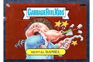 2022 Garbage Pail Kids Chrome #200b Dental Daniel Official Trading Card