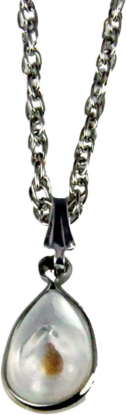 4030079 Mustard Seed Teardrop Capsule Pendant Necklace Christian Scripture Matthew 17:20