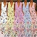 Summer Womens Long Dress 2020 New Beach Gown Sexy Deep V Neck Tank Top Loose Dress Boho Print by Mlide Hot Pinkthumb 2