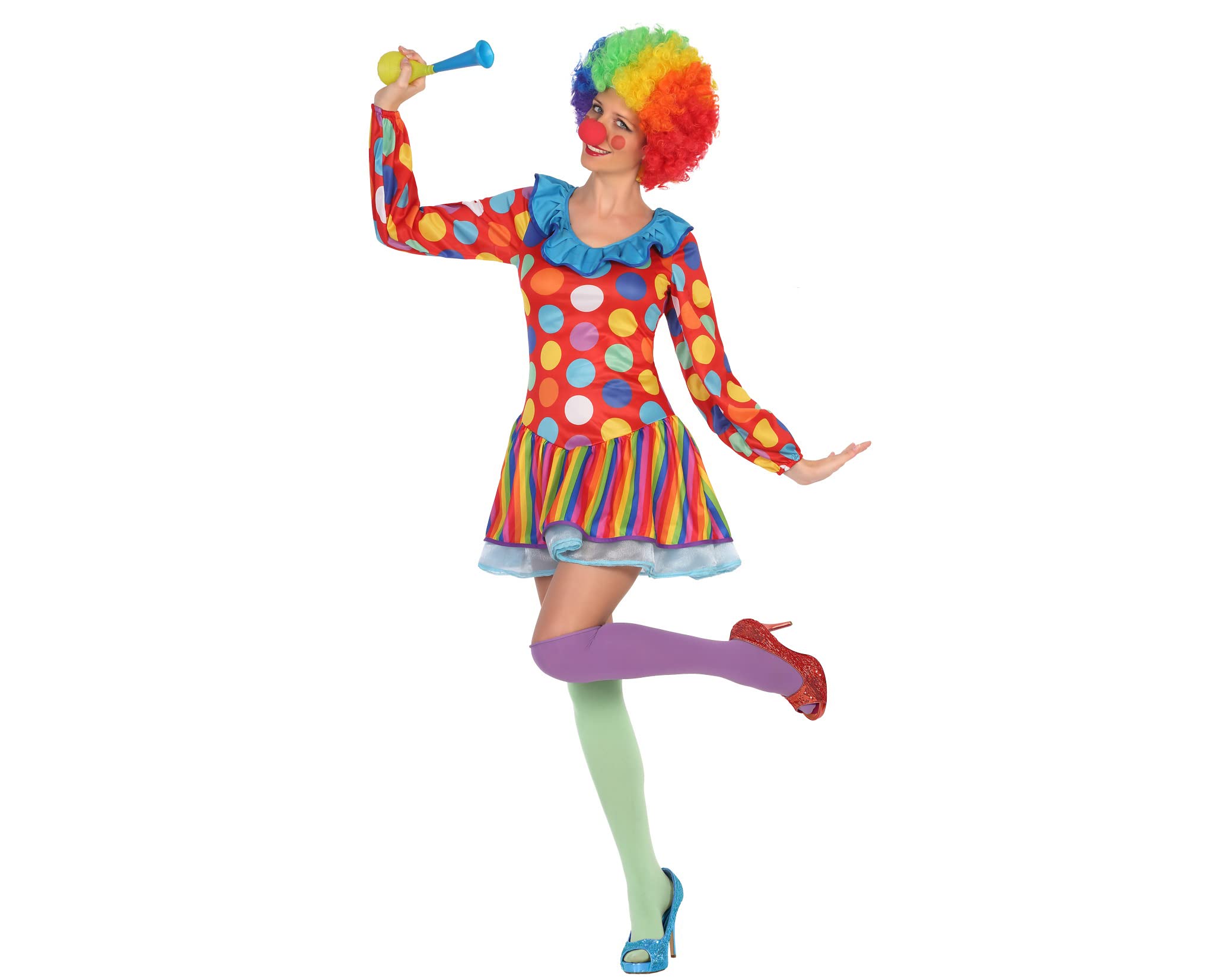 ATOSA Costume Clown Woman M-L