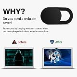 SUHAI 6PCS Webcam Cover Slider Ultra-Thin Privacy Security for Laptop PC Phone view 4