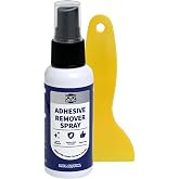 Breliter Adhesive Remover Spray - Water-Based Glue &amp; Sticker Remover | Safe for Glass, Metal, Ceramic Tile Surfaces, Neutral PH, Fast-Acting, No Scratches, 1.7 fl oz
