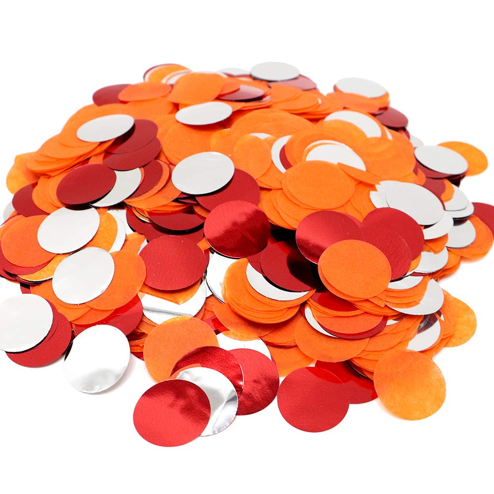 VCOSTORE 5000 Pcs Confetti Multicolour - Wedding Confetti Table Paper Circles Confetti Gender Reveal Confetti For Hen Party, Birthday and Gender Reveal(50g) — image 1