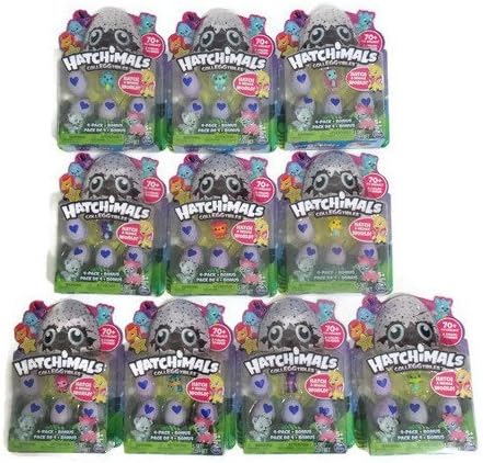 Hatchimals Colleggtibles Season 1 Case of 10 Unique 4-Packs Set #2