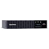 CyberPower PR2200RT2UC Smart App Sinewave UPS Battery Backup | 2200VA/2200W, 8 Outlets, 2U Rack/Tower, AVR, Built-in Cloud Monitoring, UL Certified