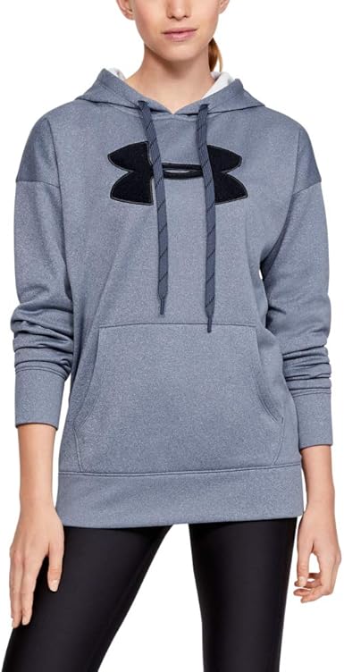 felpa grigia under armour donna