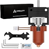 Creality K1/K1C/K1 SE/K1 Max Hotend Kit, Official Upgrade Ceramic Heating Block Kit, Terminal Without Buckle New Version, Unicorn Quick Swap Nozzle, High Flow Heat for Creality K1 Series 3D Printers