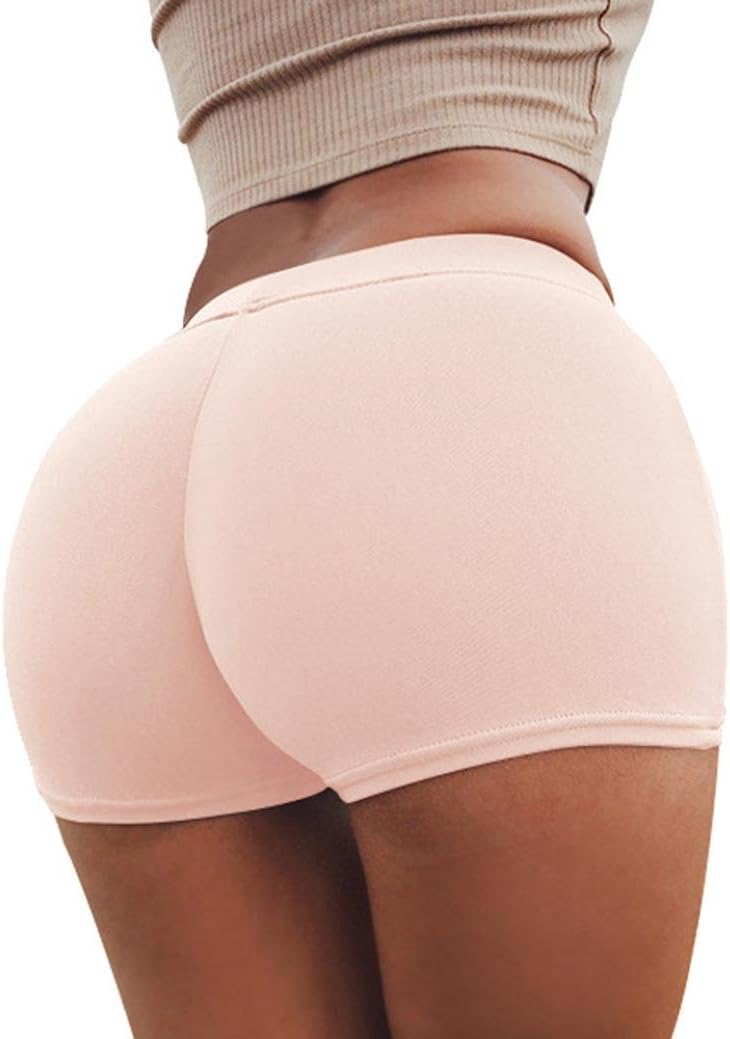 SOMESUN Summer Pants Women Sports Shorts Gym Workout Waistband Skinny Yoga Short Pants