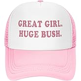 Funny Trucker Hats for Women Pink Hot Pink Men Funny Gag Baseball Hat for Girls Humor Gift Men