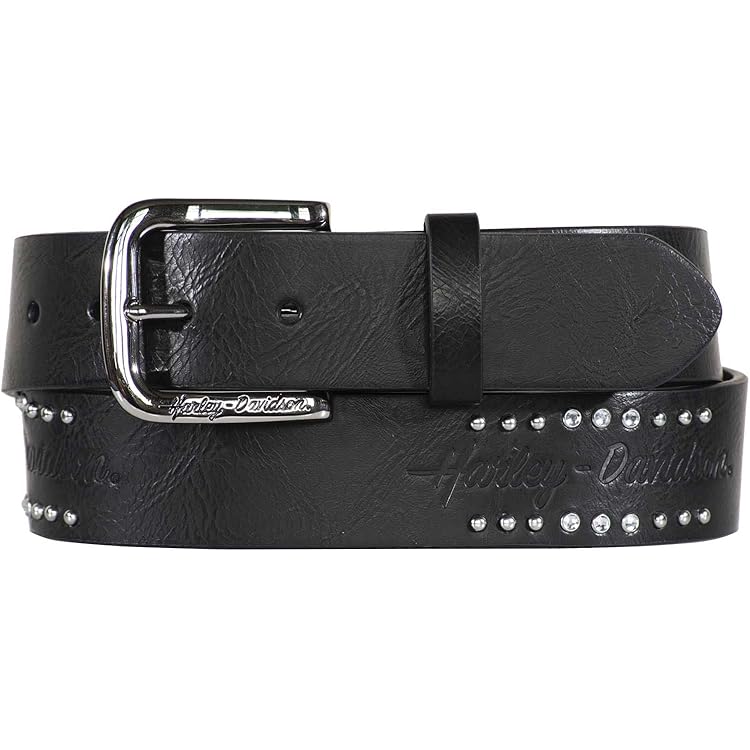 Harley-Davidson Women's Embellished Crystal Saturday Night Belt