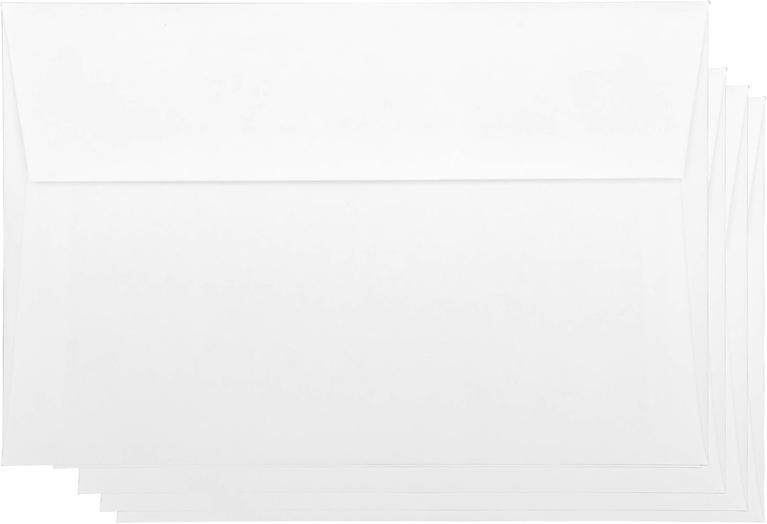 Limited Papers | A9 Envelopes | Bulk Mailing Materials | Ideal for Letters, Invitations, Announcements or Personal Messages | Booklet Style Square Flap | 8.75? x 5.75? | 100 White Pieces : Office Products