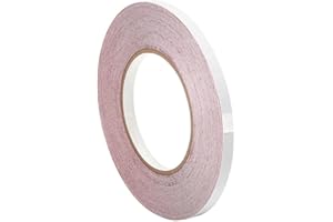 TapeCase 0.5-5-3M 5557 White Polyester/Paper/Acrylic Adhesive Water Contact Indicator Tape, 0.01" Thickness, 5 Yd Length, 0.5